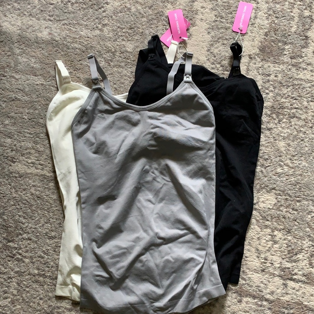 Nursing tank tops
